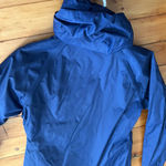 L.l Bean Rain Jacket windbreaker Blue Hooded xs Photo 6