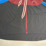 The Upside Colorblock Ash Hooded Windbreaker Jacket Full Zip 10 Black Photo 5