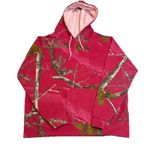 Realtree  Hoodie Women's Size S Pink Camo Hunting Outdoor Hooded  Sweatshirt Warm Photo 2