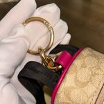 Coach  Fuchsia and Beige Mini Backpack Bag Photo 12