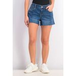 Old Navy Boyfriend Seamed Cutoff Denim Jean Shorts Dark wash stretch Cutoffs 8 Photo 3