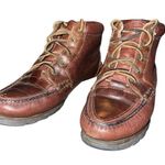 Timberland Vintage  Waterproof Leather Boots 90’s Women’s Size 7M Brown Lace Up Photo 1