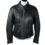 Harley Davidson FXRG Leather Motorcycle Jacket, Black, X-Large Photo 0