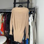 New SER.O.YA Katana Sweater Mini Dress in Tan Size L Photo 14