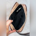 B Makowsky  Cosmetic Zipper Case Snake Print Photo 4