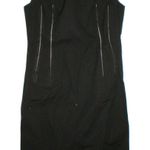 New Womens 6 NWT Costume National Dress Black White Stripes 42 Italy Designer Photo 0