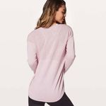 Lululemon Pink Heathered Petals Still Movement Sweater Photo 1