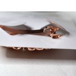 Source Unknown NIP Stunning Trendy Cottagecore Rhinestone Butterfly Rose Gold Tone Hair Clip Photo 2