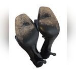 Vintage Yves Saint Laurent Black Stiletto Heels Size 37.5 Photo 4