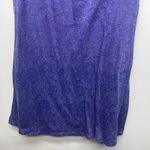 Athleta  Women's Overlay Short Sleeve Purple Midi Dress Size Medium Photo 3