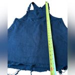 Blackheart  Skirtall Black Denim Cotton Goth Grunge Womens Size XL Photo 9