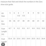 ZARA NWT  Embellished Vinyl Heels Violet formal sling backs Size EU 38 US 7.5 Photo 10