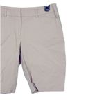Apt. 9  Essentials Bermuda Shorts Khaki Size 8 — Classic Tan, 10" Inseam Photo 4