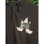 Lovers Are Lunatics Graphic Jacket Sz Small Black Photo 3