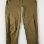 Betabrand  Mustard Dot Cigarette Skinny Yoga Dress‎ Pants Size Small Zip leg Hem Photo 0