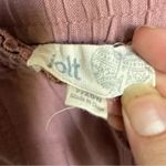 Jolt  Pink Wide Leg Pants Relaxed Fit‎ Linen Blend 7 28 Photo 4