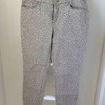 Loft Modern Skinny Ankle Zip Jeans in Animal Print SZ 31/12 Photo 0