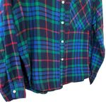 Aerie Women’s New  American Eagle blue plaid shirt Photo 2