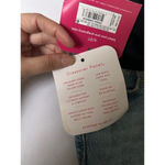 Ingrid Isabel Maternity Jean Shorts Size 4/27 Midi Crossover Panel Blue Photo 4