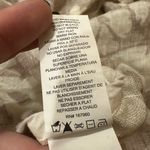 Vitamin A Playa Linen Boyfriend Shirt - Desert Flower EcoLinen designer summer L Photo 6