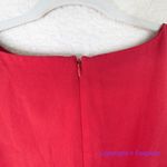New!  red flare bell sleeve sheath‎ dress, size L, Chico's size 2 Photo 11