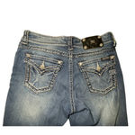 Miss Me Denim Jeans Women's Size 27 JB5014P89 Boyfriend Capri Embellished Photo 4