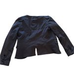 Marc Jacobs  Black Fitted Blazer – Size 0 with Satin Pink Lining Photo 4