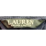 Ralph Lauren Lauren Navy Blue Cream Colorblock Joggers Sweatpants Women's Size M Photo 3