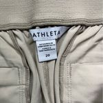 Athleta Khaki Pull On Track Pants Size 20 Athletic Workout Run Yoga Casual Comfy Photo 2