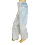 Torrid LIGHT BLUE DENIM STRAIGHT LEG JEANS WITH WHITE PINSTRIPES (18T) Photo 3