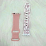 Pink Dream Bundle Dual Power pouch Wristlet w/ Pink Floral Band for Apple Watch Photo 7