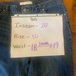 Cato  Denim Capris 14 Embroidered Pockets Stretch Photo 5