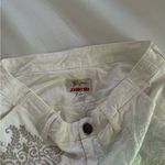 Johnny Was  Biya White Patchwork Embroidered Pants Paisley Design Photo 8