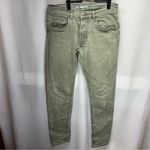 ZARA  Women's Straight Leg Jeans -‎ Olive Green Photo 1