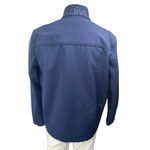 Calvin Klein Men's Blue Zip Up Long Sleeve Water Resistant Rain Coat Jacket Sz L Photo 1