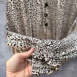 Anthropologie BEACHGOLD by Chelsea Romper • XS/S • Tan/Black Leopard Photo 6