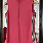 Bermuda Sands Zip Collared Golf Shirt‎ Small Pink Photo 0