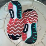 Saucony  GUIDE 9 Green, Coral and White Running shoes Photo 6