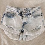 Acid Wash Jean Shorts Size 25 Photo 0