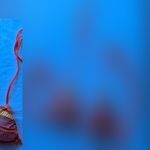 Nanette Lepore Sayulita Triangle Bikini Tops S Stripe Crochet Colorful Photo 7