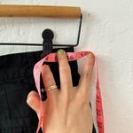 Double Zero  Black Pleated Shorts Button Zip Closure Size Large Photo 6