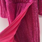LIPSY London Pink Sequin Mini Dress Size 4 NWT Photo 6