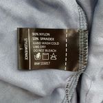 Baltic Born  Venice Lace Maxi Dress size Large Slate Blue Surplice V Neckline Photo 11