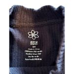 Aura Black Ribbed Sleeveless Top S Nylon Spandex Blend Photo 1