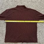 Everlane  dark brown knit mockneck sweater size XS Photo 10