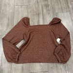 Madewell  Geometric Brown Blouse Photo 4