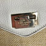 Kate Spade Wesley place woven & leather envelopeā clutch Photo 2