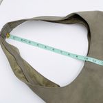 Joy Susan  Jenny Faux Suede Hobo Shoulder Bag in Stone Green Slouchy Boho Vegan Photo 9