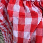 Day + Moon Pink And‎ Red Plaid Romper Size Large Photo 9