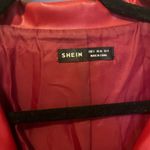 SheIn  Red Leather Jacket  Photo 1